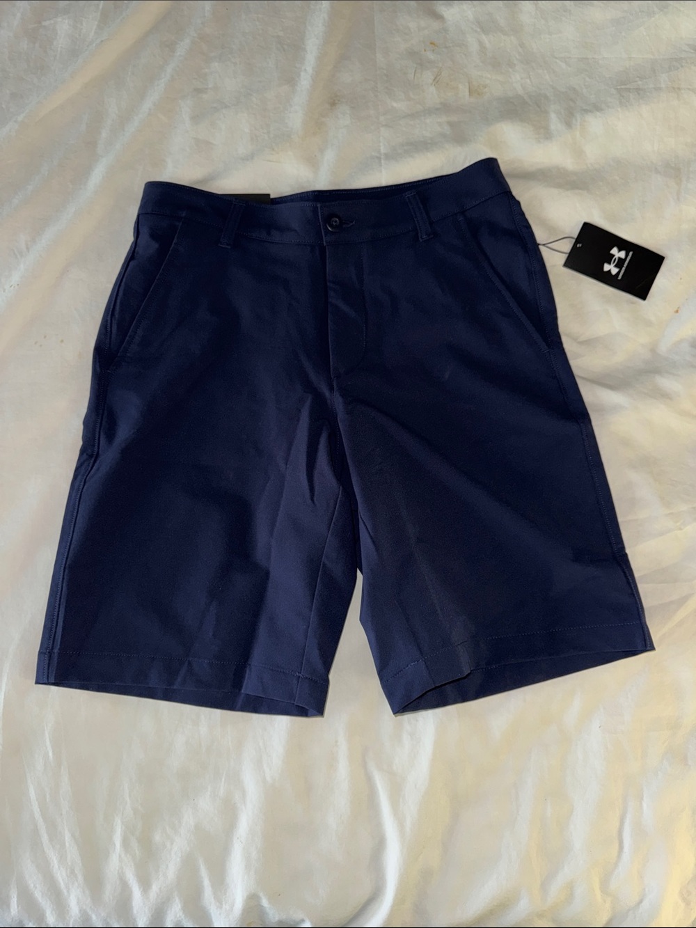 Under Armour Men's Navy Hybrid Athletic Shorts